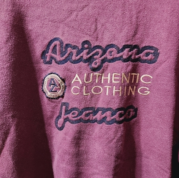 Arizona Jeans Vintage Purple Crewneck Sweatshirt - Picture 2 of 5